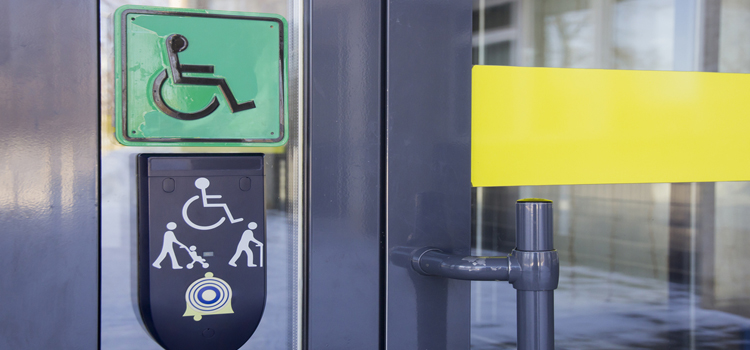automatic handicap door opener in San Pablo